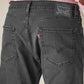Men's 505 Charcoal Grey Straight Fit Mid Rise Jeans - cf8f102d-0ed4-4ba5-bbd1-a00fbe753f00 View