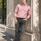Men's 505 Charcoal Grey Straight Fit Mid Rise Jeans - Lifestyle View