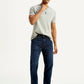 Men's 555 Dark Indigo Loose Fit Mid Rise Jeans - Styleshot View