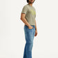 Men's 555 Light Indigo Loose Fit Mid Rise Jeans - Side View