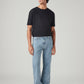Men's 555 Light Blue Relaxed Straight Fit Mid Rise Tinted Jeans - Front View