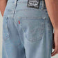 Men's 555 Light Blue Relaxed Straight Fit Mid Rise Tinted Jeans - 20 View