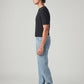 Men's 555 Light Blue Relaxed Straight Fit Mid Rise Tinted Jeans - Side View
