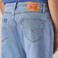 Men's 555 Light Blue Relaxed Straight Fit Mid Rise Jeans - ce0c4762-015a-42f3-9edb-ffe75ac30ad7 View