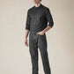 Men's 555 Charcoal Grey Relaxed Straight Fit Mid Rise Jeans - 52514561-50f9-4b32-8d46-f2444936f532 View