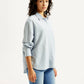 Women's Striped Slim Fit Linen Shirt - Side View