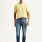 Men's 505 Blue Straight Fit Mid Rise Jeans - Styleshot View