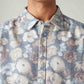 Men's Floral Relaxed Fit Shirt - Detail View