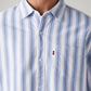 Men's Striped Relaxed Fit Oxford Shirt - 20 View