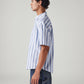 Men's Striped Relaxed Fit Oxford Shirt - Side View