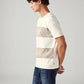Men's Striped Loose Fit T-Shirt - Side View