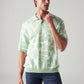Men's Floral Regular Fit T-Shirt - Front View