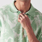 Men's Floral Regular Fit T-Shirt - Detail View