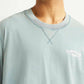Men's Brand Logo Light Blue Crew Neck T-shirt - Detail View