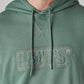 Men's Embroidered Loose Fit Sweatshirt - Detail View