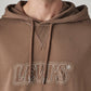Men's Embroidered Loose Fit Sweatshirt - Detail View