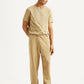 Men's Beige Regular Fit Joggers - Styleshot View
