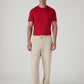 Men's Beige Regular Fit Mid Rise Joggers - Front View