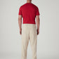 Men's Beige Regular Fit Mid Rise Joggers - Back View