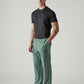 Men's Green Regular Fit Mid Rise Joggers - Side View