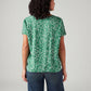 Women's Floral Regular Fit Top - Back View