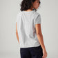 Women's Striped Relaxed Fit Top - Back View