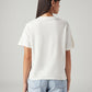 Women's Graphic Print Relaxed Fit T-Shirt - Back View