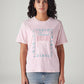 Women's Graphic Print Relaxed Fit T-Shirt - Front View