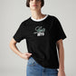 Women's Typography Printed Relaxed Fit T-Shirt - Styleshot View