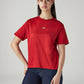 Women's Solid Relaxed Fit T-Shirt - Front View