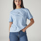 Women's Solid Relaxed Fit T-Shirt - Styleshot View