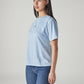 Women's Solid Relaxed Fit T-Shirt - Side View