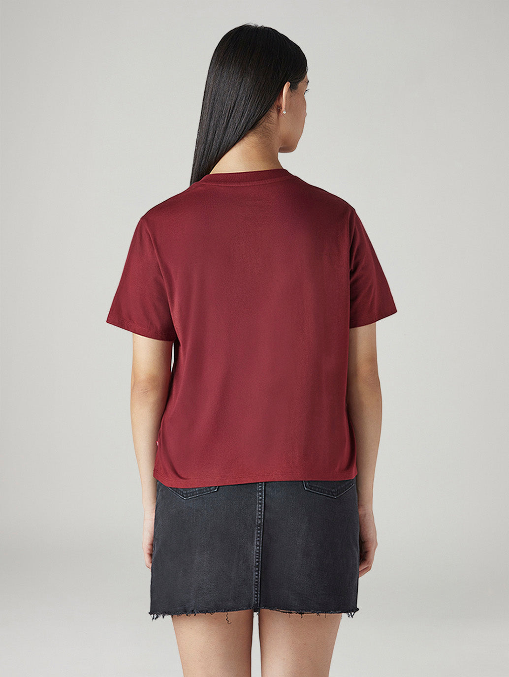 Women's Logo Printed Relaxed Fit T-Shirt - 20 View