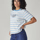 Women's Striped Regular Fit T-Shirt - Styleshot View