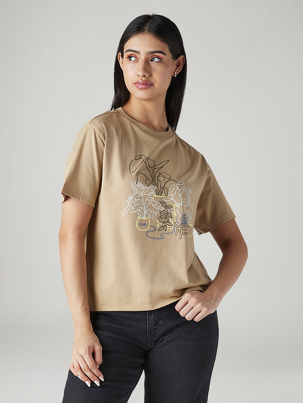 Women's Graphic Print Regular Fit T-Shirt
