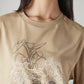 Women's Graphic Print Regular Fit T-Shirt - Detail View