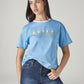 Women's Typography Printed Loose Fit T-Shirt - 20 View