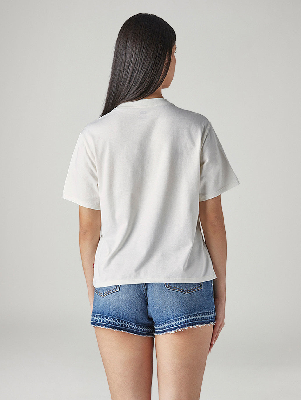 Women's Graphic Print Regular Fit T-Shirt - Back View
