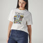 Women's Graphic Print Regular Fit T-Shirt - Styleshot View
