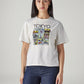 Women's Graphic Print Regular Fit T-Shirt - Front View