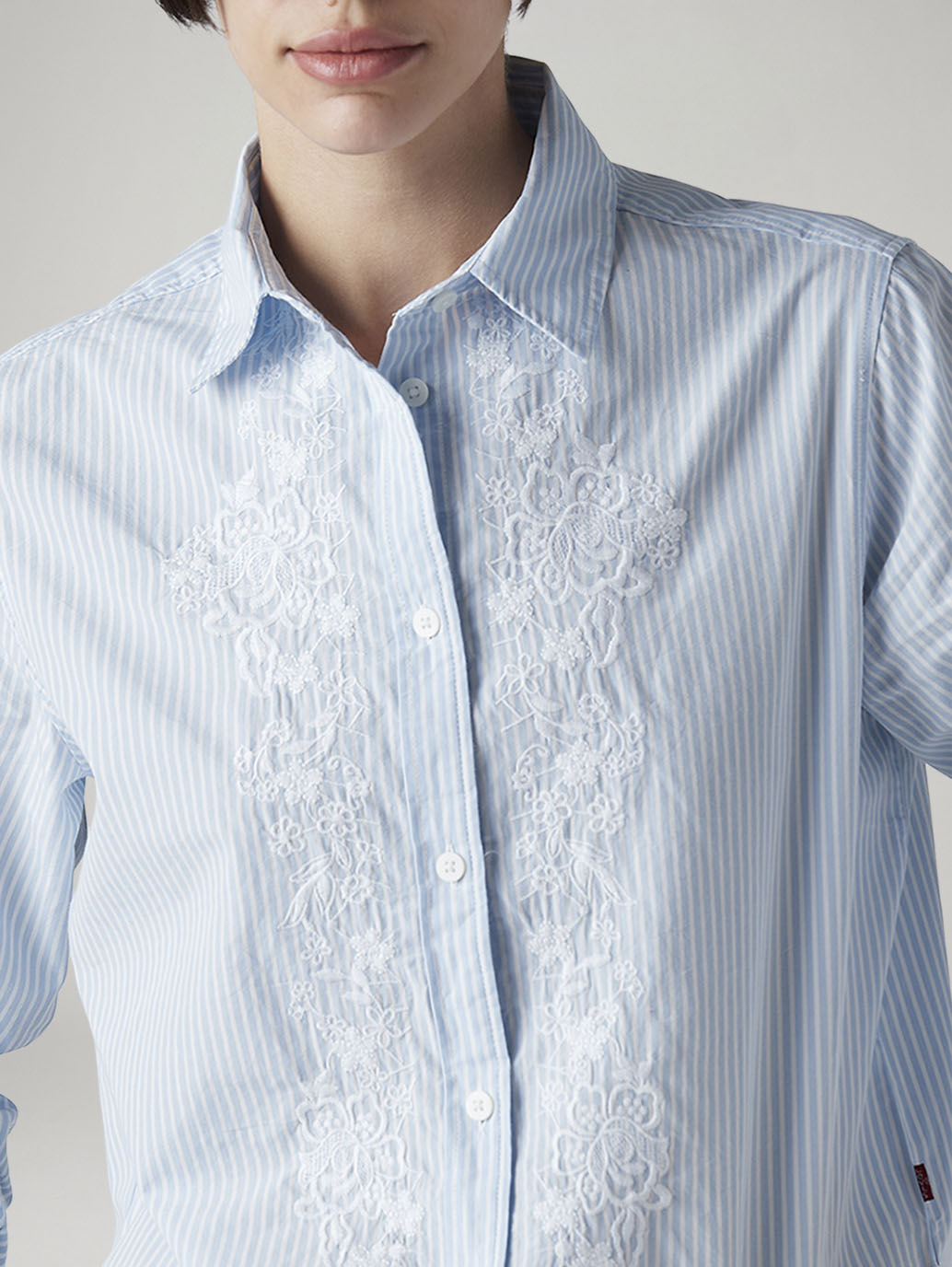 Women's Striped Regular Fit Shirt - 20 View