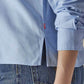 Women's Solid Regular Fit Oxford Shirt - 67810f9f-031f-4043-b7a9-f0c2bc1c300c View