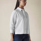 Women's Solid Regular Fit Oxford Shirt - 88d4878d-217b-40c3-8d0f-3e17a7ab7bbb View