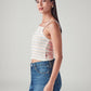 Women's Embroidered Slim Fit Top - Side View