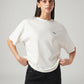 Women's Graphic Print Relaxed Fit Oversized T-Shirt - Styleshot View