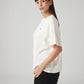Women's Graphic Print Relaxed Fit Oversized T-Shirt - Side View