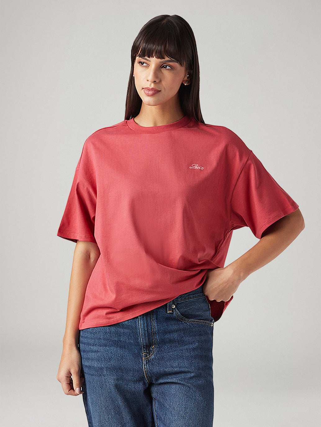 Women's Graphic Print Relaxed Fit Oversized T-Shirt