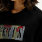 Women's Brand Logo Relaxed Fit T-shirt - Detail View