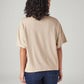 Women's Graphic Print Relaxed Fit Oversized T-Shirt - Back View