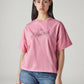 Women's Graphic Print Relaxed Fit T-Shirt - Front View